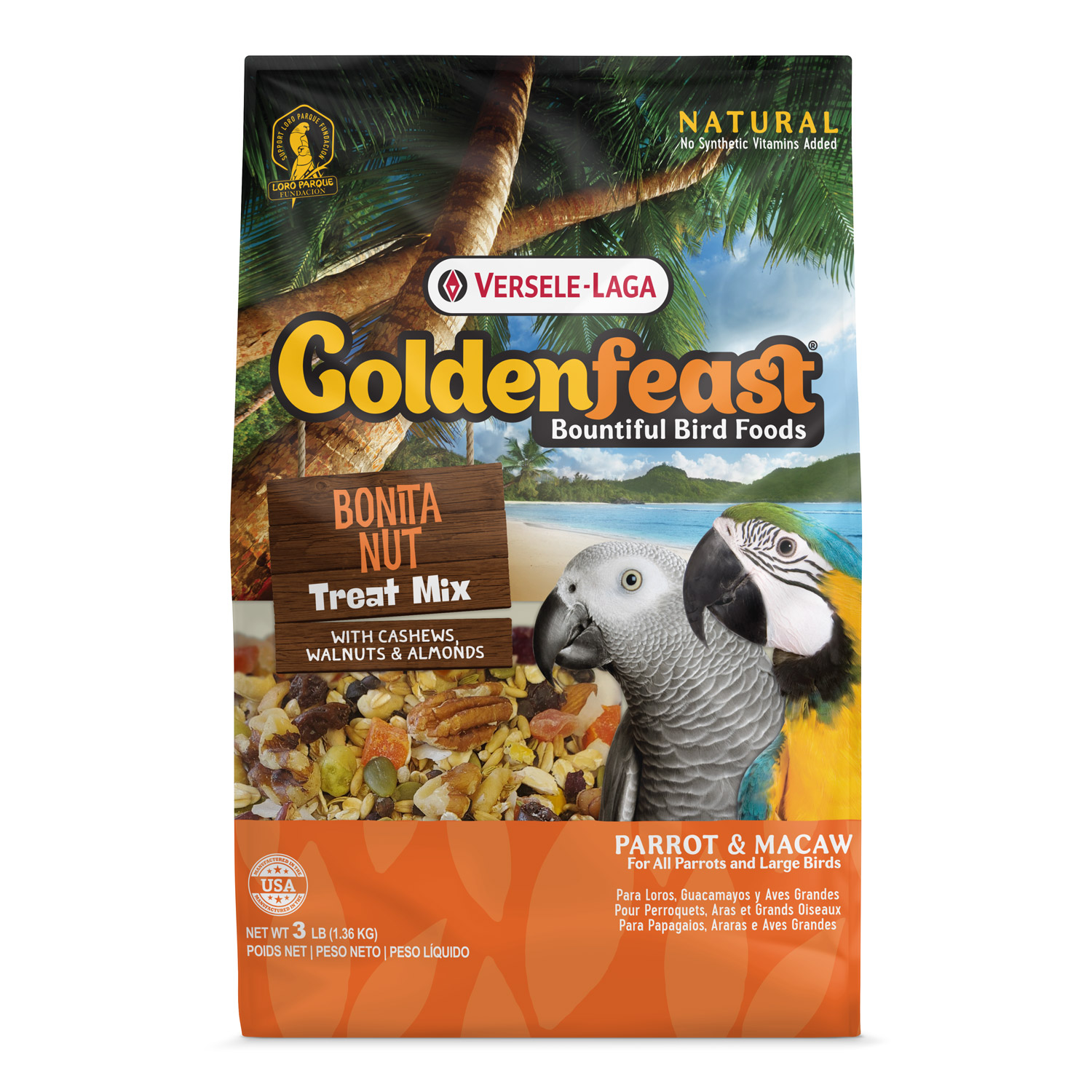 VL Goldenfeast Bonita Nut Treat Mix, 3 lb Bag